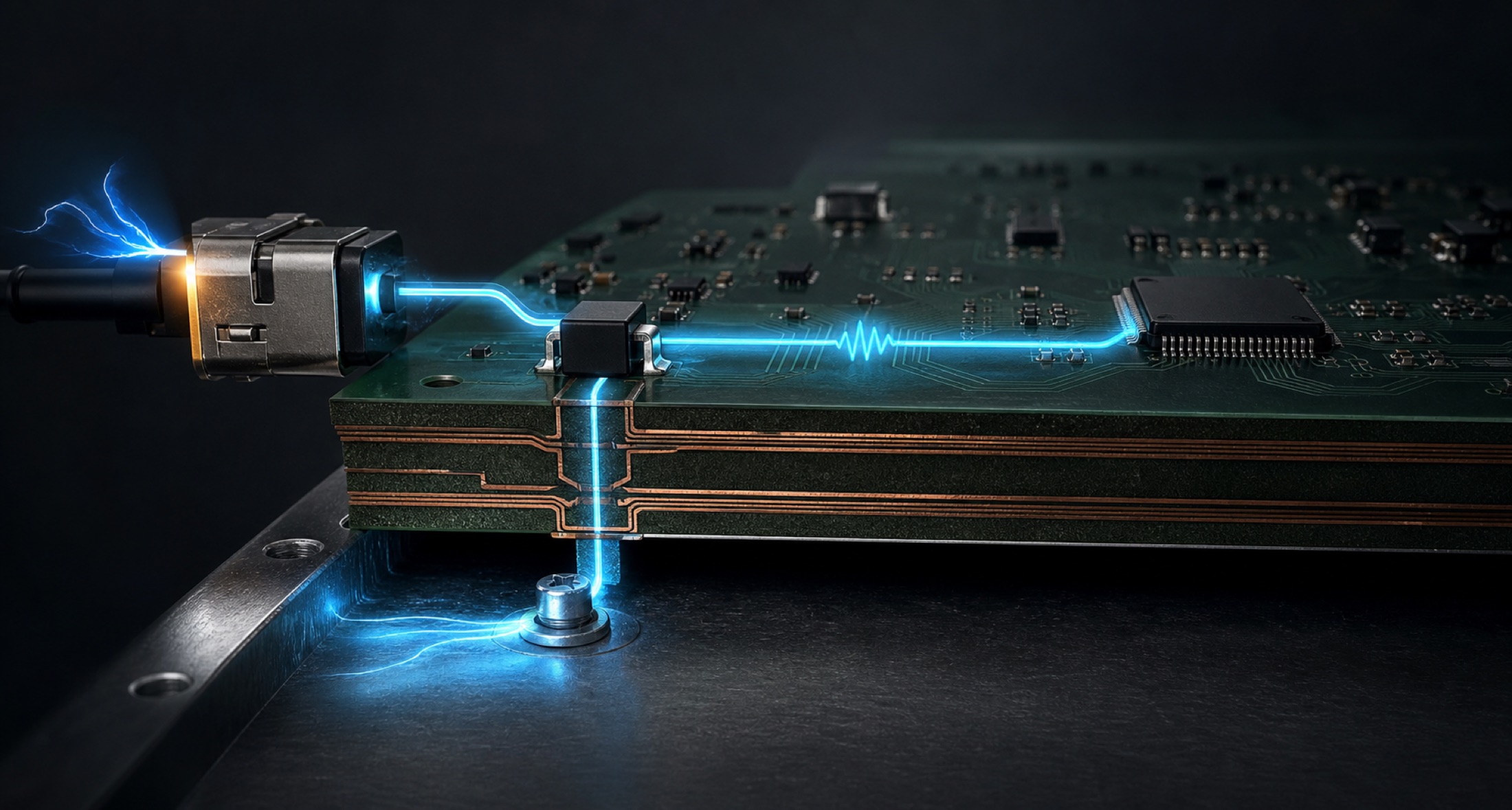 ESD、EFT 与浪涌工程可视化
